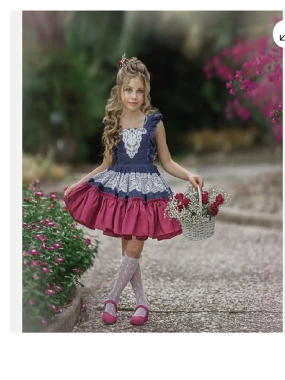 NWT Dollcake Stars and Stripes Made Of Stars Dress sz 9